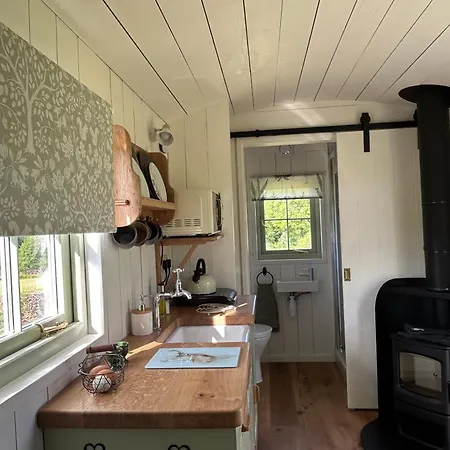Shepherdhut Retreat North Devon Firepit Exmoor Umberleigh Exterior photo