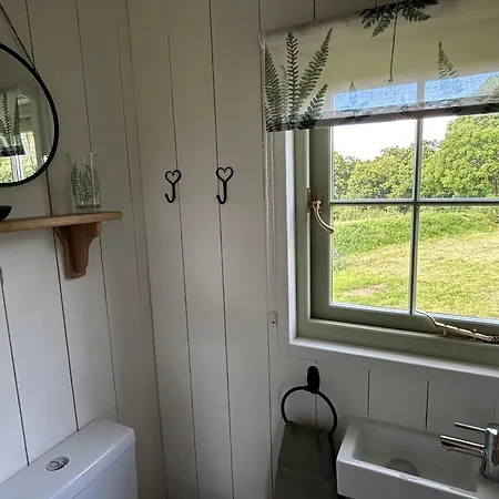 Shepherdhut Retreat North Devon Firepit Exmoor Umberleigh Exterior photo