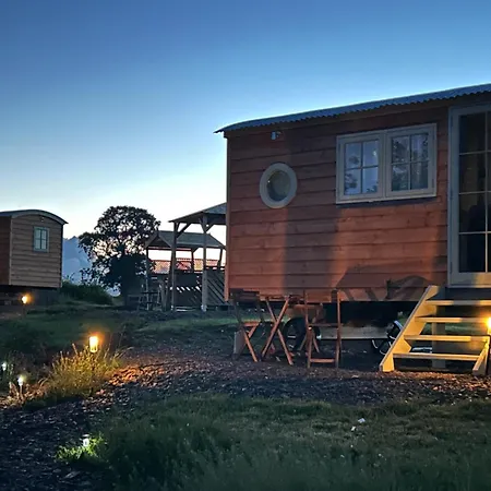 Shepherdhut Retreat North Devon Firepit Exmoor Umberleigh Exterior photo