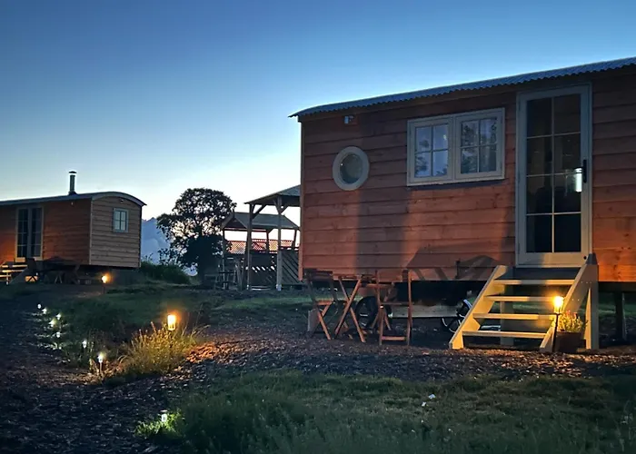 Shepherdhut Retreat North Devon Firepit Exmoor